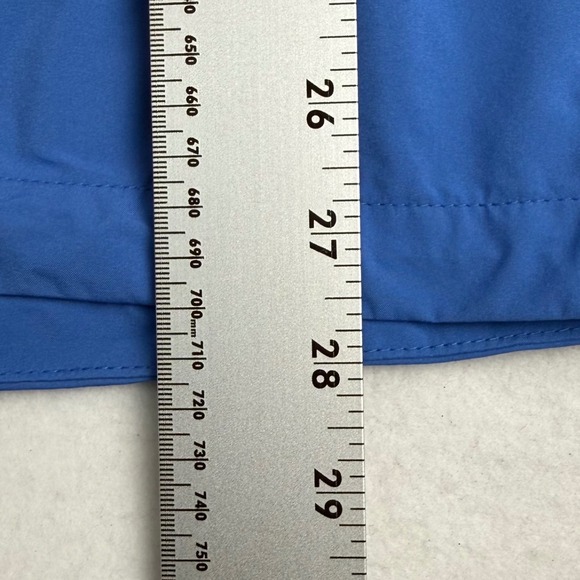 Peter Millar Mens Blue Quarter Zip Windbreaker Golf Pullover Jacket Large - Picture 5 of 6